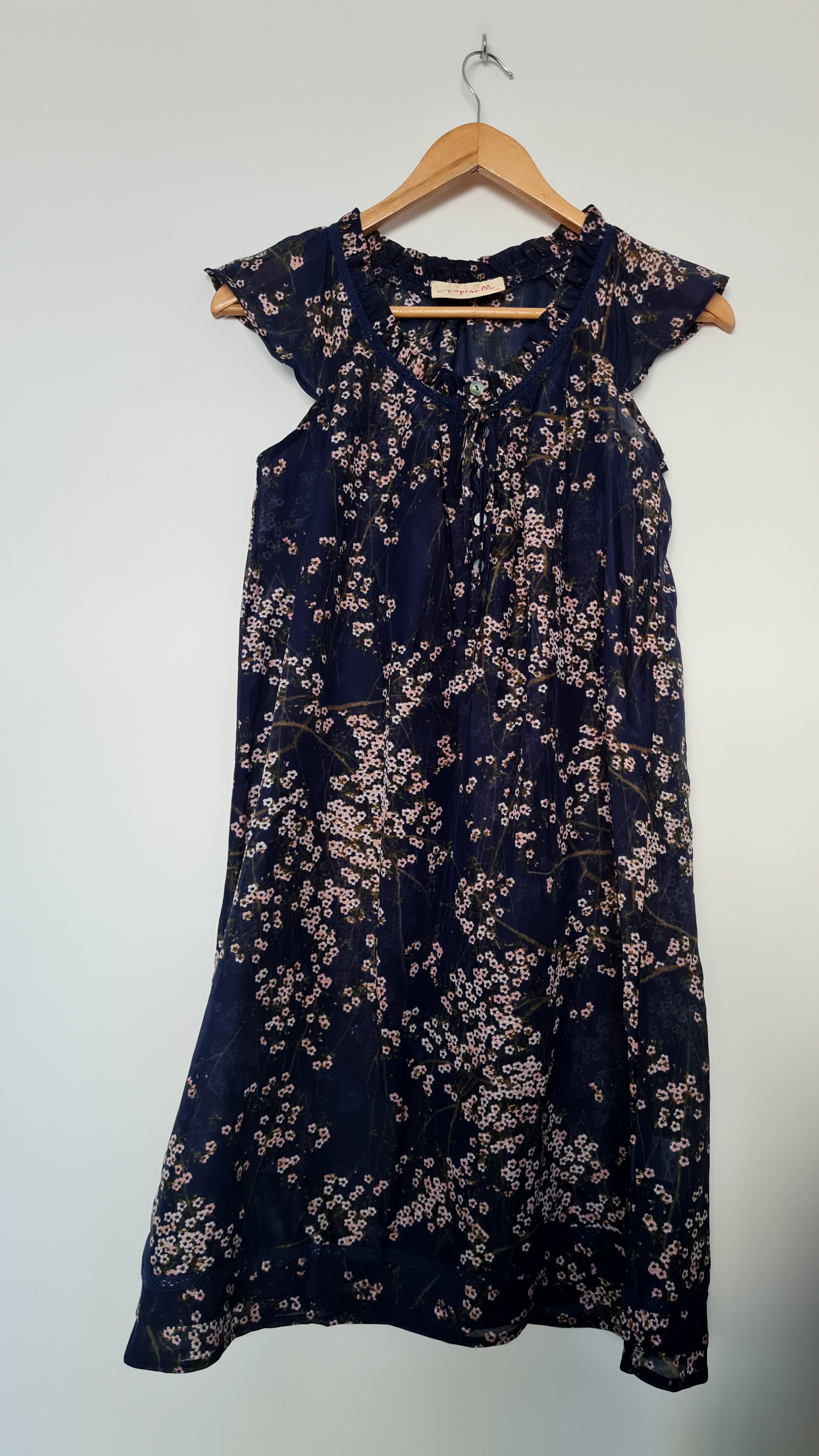 Papinelle Dress - Silk/Cotton - Size S